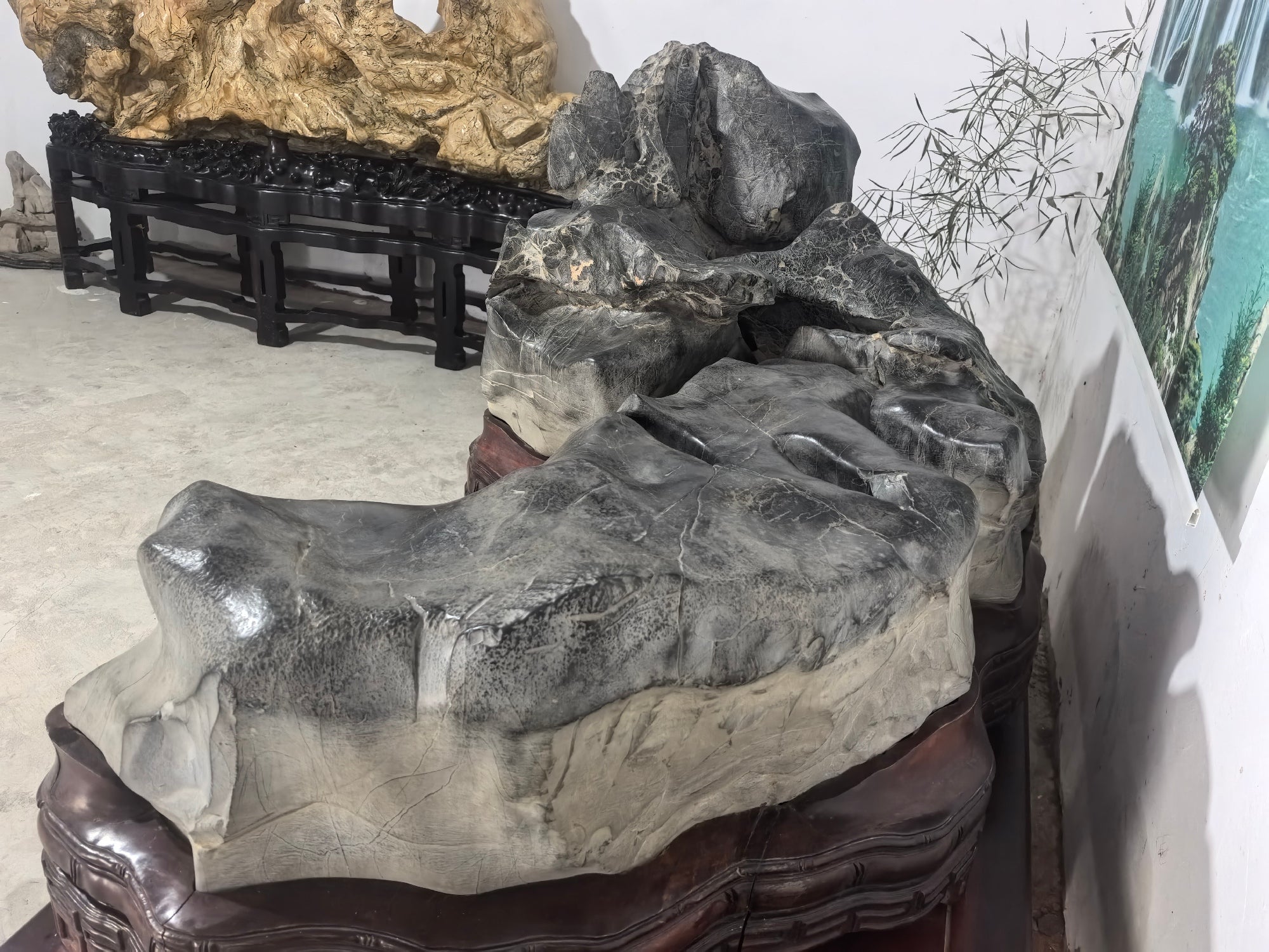 Lingbi Stone-Chaise Lounge